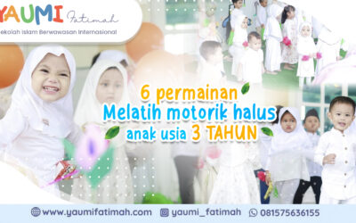 6 permainan melatih motorik halus anak usia 3 tahun