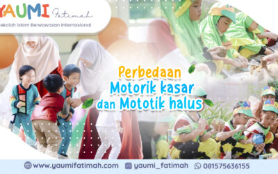 Perbedaan motorik halus dan motorik kasar